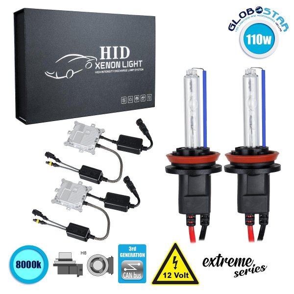 GloboStar® 84159 H8 XCB Line KIT Основен Осветителен Комплект за ...